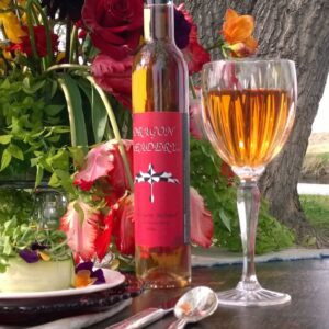 mead in a wine glass